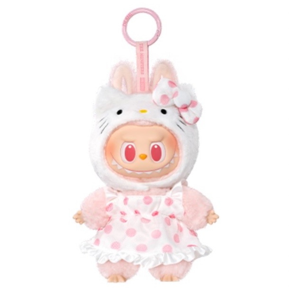 NIB Labubu x Hello Kitty & Friends Series - Vinyl Plush Pendant. - Hello Kitty